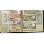 Lot of 101 world banknotes