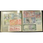 Lot of 101 world banknotes