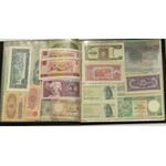 Lot of 101 world banknotes