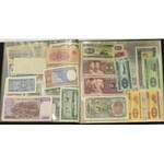 Lot of 101 world banknotes