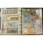 Lot of 129 world banknotes