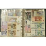 Lot of 129 world banknotes