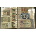 Lot of 129 world banknotes