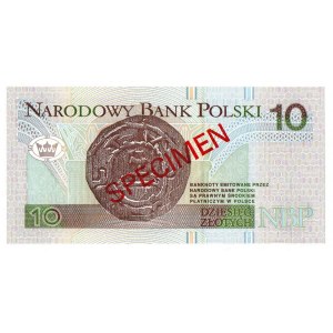 10 złotych 1994 WZÓR - AA 0000000 - Nr. 1799