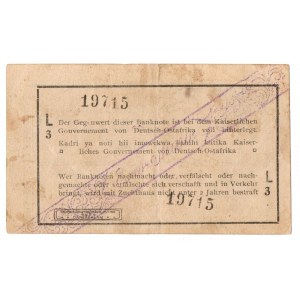 Nimiecka Afryka Wschodnia - zestaw 2 egzemplarze 1 Rupia 1916