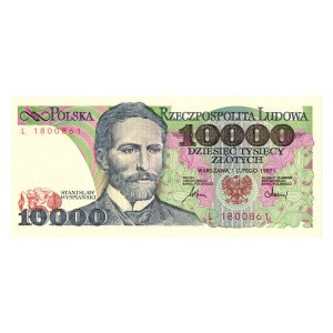 PRL 10 000 złotych 1987 L