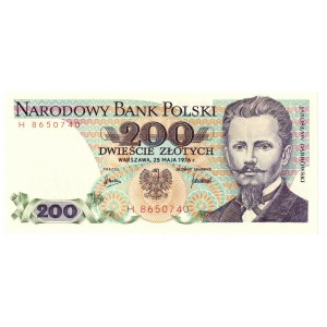 PRL, 200 złotych 1976 H