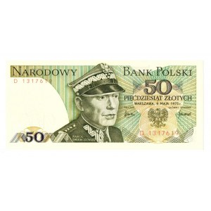 PRL, 50 złotych 1975 D