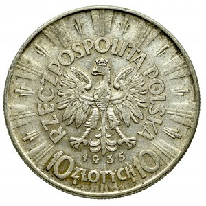 II Rzeczpospolita, 10 złotych 1935 Piłsudski