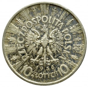 II Rzeczpospolita, 10 złotych 1936 Piłsudski