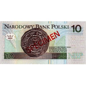 10 złotych 1994 WZÓR - AA 0000000 - Nr. 1098