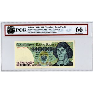 PRL, 1000 złotych 1982 HT - PCG66 EPQ