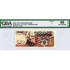 RPL, 50 000 złotych A - WZÓR - GDA 65EPQ