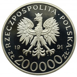 III RP, 200 000 złotych 1991 TORWID
