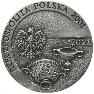 III RP, 20 złotych 2001 Szlak bursztynowy