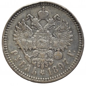 Russia, Nicholas II, Rouble 1897