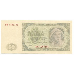 PRL, 50 złotych 1948 DW