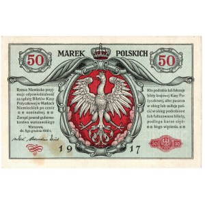 Generalne Gubernatorstwo, 50 marek polskich 1916 - Jenerał