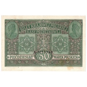 Generalne Gubernatorstwo, 50 marek polskich 1916 - Jenerał