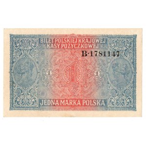 II Republic of Poland, 1 mark 1916 B Generał