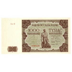PRL, 1.000 złotych 1947 B