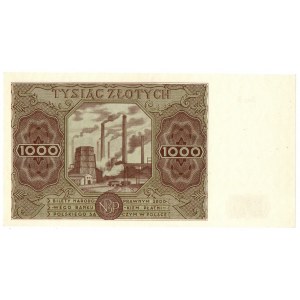 PRL, 1.000 złotych 1947 B