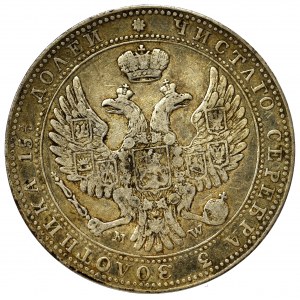 Poland under Russia, Nicholas I, 3/4 rouble=5 zloty 1840 MW