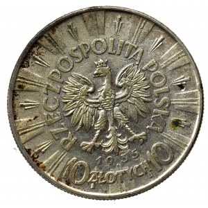 II Republic of Poland, 10 zloty 1939 Pilsudski