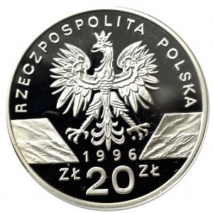 III RP, 20 złotych 1996 Jeż