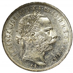 Hungary, 1 forint 1877, Kremnitz