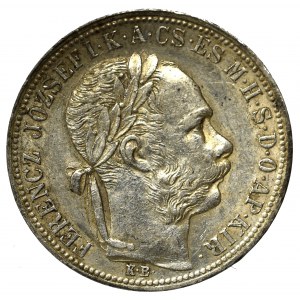 Hungary, Franz Joseph, 1 forint 1883, Kremnitz