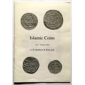 Katalog aukcyjny, A.H. Boldwin & Sons Ltd. Islamic Coins N.7/2004 r - bardzo duża kolekcja monet arabskich