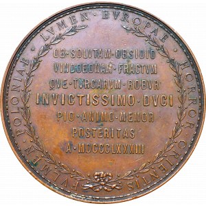 Polen, Medaille zur Erinnerung an den 200. Jahrestag der Schlacht bei Wien, 1883