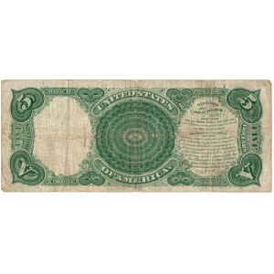 USA, 5 dollars 1907