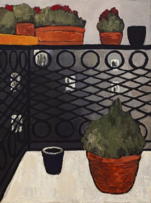 Monika Kopczewska, Na balkonie, 2013