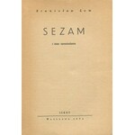 LEM Stanisław - Sezam i inne opowiadania [wydanie pierwsze 1954] [okł. Jan Młodożeniec]