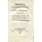 NARUSZEWICZ Adam - Historya narodu polskiego. Tom I. Część I-II [1824]