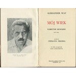 WAT Aleksander - Mój wiek. Pamiętnik mówiony [wydanie pierwsze Londyn 1977]