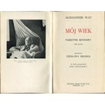 WAT Aleksander - Mój wiek. Pamiętnik mówiony [wydanie pierwsze Londyn 1977]