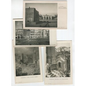 photography MIZERSKI J. - Warsaw. A series of photographs of destroyed Warsaw [1945-46].