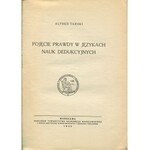 [filozofia] TARSKI Alfred - Pojęcie prawdy w językach nauk dedukcyjnych [1933]