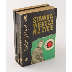 ZBYCH Andrzej (SAFJAN Zbigniew, SZYPULSKI Andrzej) - Stawka większa niż życie [wydanie pierwsze 1969]