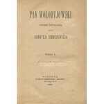 SIENKIEWICZ Henryk - Pan Wołodyjowski. Powieść historyczna [wydanie pierwsze 1887]