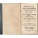 SZACFAJER Walenty - Geografia początkowa dla pożytku uczącej się młodzi, podług ostatnich traktatów ułożona [Wilno 1817]