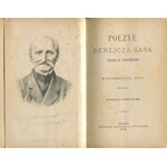 [kresy] STRUTYŃSKI Juliusz hr. - Poezye Berlicza Sasa i wspomnienia jego wierszem. Wydanie pośmiertne [1878]