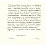 ZEGADŁOWICZ Emil - Krąg. Fragment poematu [Paryż - Kraków 1926] [drzeworyt Tadeusz Cieślewski]
