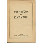 (WASILEWSKA Wanda, BOREJSZA Jerzy) - Prawda o Katyniu [Moskwa 1944]