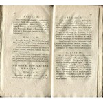 Wewnętrzne urządzenie szkoł wydziałowych 1820 roku / Ustawy dla uczniów szkoł publicznych roku 1820
