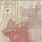 THUGUTT Stanisław - Polska i Polacy. Ilość i rozsiedlenie ludności polskiej [z mapą] [1915]