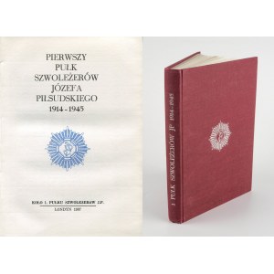 Pierwszy Pułk Szwoleżerów Józefa Piłsudskiego 1914-1945 [Londyn 1987]